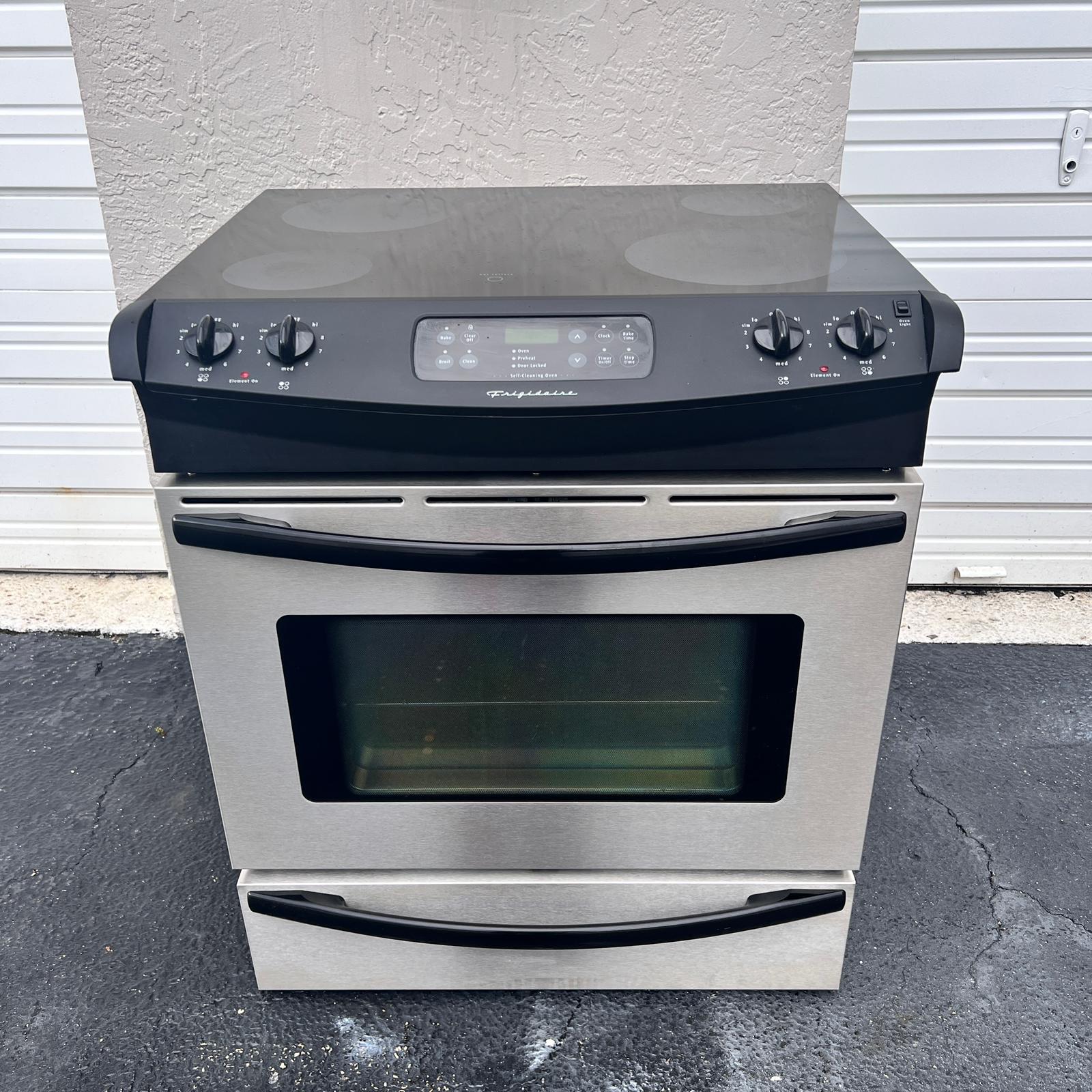 Frigidaire Stainless Steel Slide-In Electric Range Frigidaire Stainless Steel Slide-In Electric Range